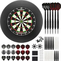 GOAT Everscore + Surround + KOTO Zubehör Kit Steeltip Black 90 Pieces - Dartset
