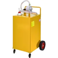 StarTech.com Kraftstoffreservoir-Trolley 30 Gallonen 4 Räder mit manueller Pumpe - Gelb