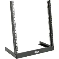 Tripp Lite SR2POST12 SmartRack 12-HE Desktop 2-Säulen-Open-Frame-Rack, Schwarz, 1 Stück(e), 1,81 kg