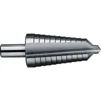 Projahn Stufenbohrer, HSS-Co, Ø 4–12 mm, Gesamtlänge 92 mm, zylindrischer Schaft