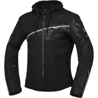 IXS Rapid-STX 1.0 Wasserdichte Schwarz Motorrad Textiljacke Größe 2XL