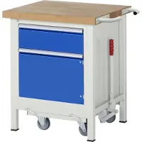 RAU Werkbank absenkbar 8152, B 750 x T 700 x H 880 mm
