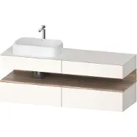 Duravit QA4777055840000 QTG KWTU WH Ek. 1600x550x600 Wß Smt H