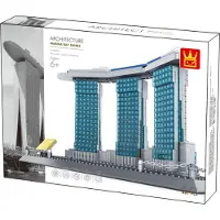 Wange The Marina Bay Sands, Bausatz, 6 Jahr(e), ABS, 881 Stück(e)