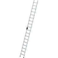 MUNK Günzburger Steigtechnik MUNK Stufenanlegeleiter mit Ergo-Pad ohne Traverse 18 Stufen