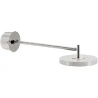 UMAGE Design Wandlampe Asteria Long, dimmbar, alu / grau / zink, für Schlafzimmer, Metall, Design, Wandleuchte, Wandlampe Innen