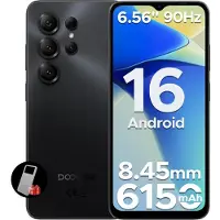 Doogee Note 56X - 6,56", 64GB ROM, 24 GB RAM, 8MP, Android 16, Black