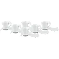Villeroy & Boch NewWave Caffè Espressotasse mit Unterteller 80 ml 6er Set
