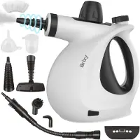 Infinity Goods Dampfreiniger - Handdampfreiniger - Fleckenreiniger - Boden, Bad, Küche - Teppichreiniger - 1050w