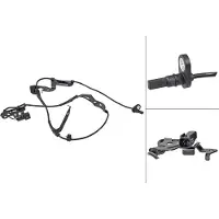 ABS . Sensor Raddrehzahl Vorne Links für FORD RANGER (TKE) 31963
