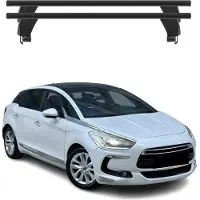 Menabo Dachträger Grundträger für DS5 2015-2020 Alu Querträger Schwarz