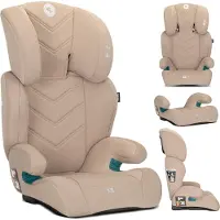Lorelli Speed i-Size Kindersitz 100–150 cm (15–36 kg) R129/03 – ohne ISOFIX, Gurtmontage, verstellbare Kopfstütze, EPS, Booster