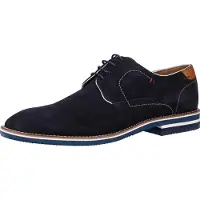 Salamander Vaco elegante Schnürer Blau in Gr. 45