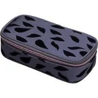 Tenneco Walker Schlampermäppchen Fame Ace Pencil Box Leopard grau