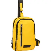 Camel active Cityrucksack "Explore" wasserabweisendes recyceltes Nylon und reflektierende Reißverschlüsse