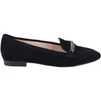 Gabor Slipper & Mokassin 304.17, Rauleder, Schwarz, Damen