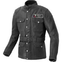 Bogotto Bristol Motorrad Lederjacke, schwarz, 48