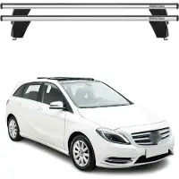 Menabo Dachträger Grundtäger für Mercedes B Klasse W246 2011-2018 75kg Silber 2x