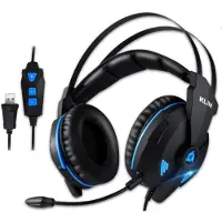 KLIM Impact V2, Kabelgebunden, Gaming, 370 g, Kopfhörer, Schwarz