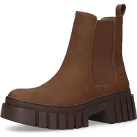 Dockers by Gerli by Gerli Damen Boots Stiefelette Stiefel 51PL201 braun, Schuhgröße:40 EU