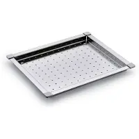 NABER , Abtropftablett gross, T433 x B366 mm. Edelstahl - Einbauspülen
