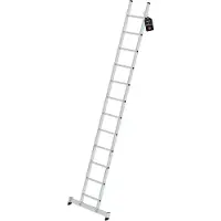 Proregal Sprossen-Anlegeleiter mit nivello-Traverse 12 Sprossen