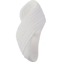LINDBY Wandleuchte Ornela, weiß, Gips, Höhe 29,5 cm