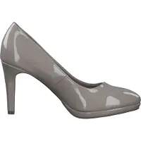 s.Oliver Damen Pumps Blockabsatz High Heels 5-22401-20, Größe:39 EU, Farbe:Grau