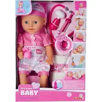Simba Toys 105032355 New Born Baby mit Doktor Zube
