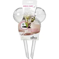 Elho Aqua Care Bewässerungskugel transparent, 2 Stück im Set