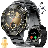 Lige AMOLED Smartwatch mit Anruffunktion, 1,43'' Display, 170+ Sportmodi, IP68, langer Akku & Gesundheits-Tracking