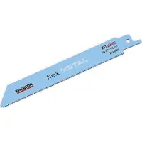 Kreator Säbelsägeblätter 2 Stück im Set 150 mm für Metall - 150 mm lang, 18 TPI, für Metall