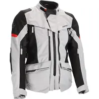 Acerbis Dual Road wasserdichte Jacke Polyester genehmigt X-Rover Lady Grau/Rot größe L