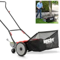 HECHT 514 Spindelmäher | 46 cm Schnittbriete | 50 Liter Fangkorb | 9-fach Schnitthöhenverstellung