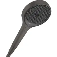 Hansgrohe Rainfinity Handbrause 130 3jet EcoSmart+, Brushed Black Chrome