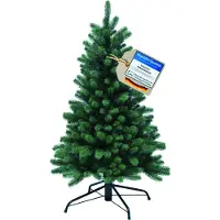 XENOTEC Weihnachtsbaum 120 cm PE Spritzguss mit ca. 300 Tipps ohne Beleuchtung