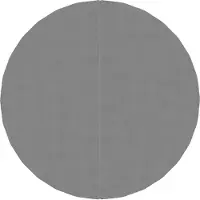Syfax Pool-Bodentuch Hellgrau Ø244 cm Polyester Geotextil