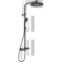 Hansa HANSAAURELIA Regenbrause-Duscharmatur, 3-strahlig, 4719910333