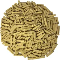 LEGO 50 Stück Steine 1x6, Beige