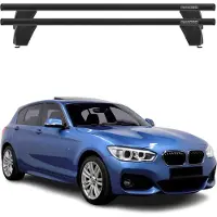 Menabo Dachträger Querträger für BMW 1er F21 2012-2019 ABE Aluminium Schwarz