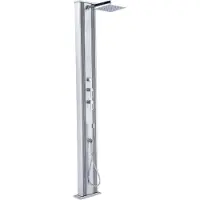 Star Pump Formidra Hybriddusche "Dada Straight" silber 40 L