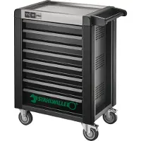 Stahlwille Werkstattwagen 95/8 PRO 8 Schubl. 496 x 827 x 1020 mm anthrazit, RAL 7016; schwarz, RAL 9005