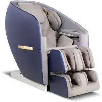 Naipo 4D High-End Massagesessel, Raumkapsel-Design, Integriertes Tablet Blau