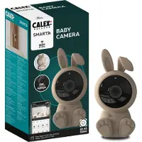 Calex Smart Babyphone, inkl. Schlaflieder, White Noise & Nachtlicht, 2K HD