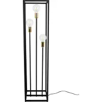 Light11 HOME Schwarze Metall-Stehlampe 130 Cm