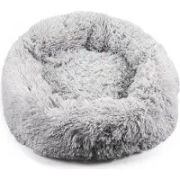 PROCYON Tierbett für Hund und Katze, Donut, Haustierbett, 60cm