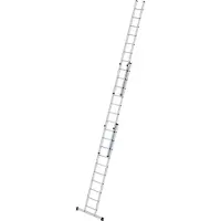 Proregal Sprossen-Schiebeleiter 3-teilig mit Standard-Traverse 3x10 Sprossen