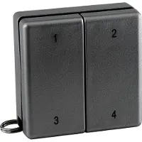 Eltako Funksensor FMH4S-an für Universal-Dimmschalter FUD61NPN-230V Anthrazit