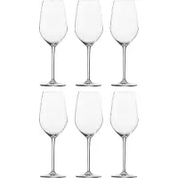 Zwiesel Glas Schott 6 Stück Bordeaux Rotweinglas Fortissimo tritan· kristall· spülmaschinenfest· Rotweinglas 112495
