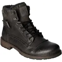 Mustang Schnürstiefel Grau